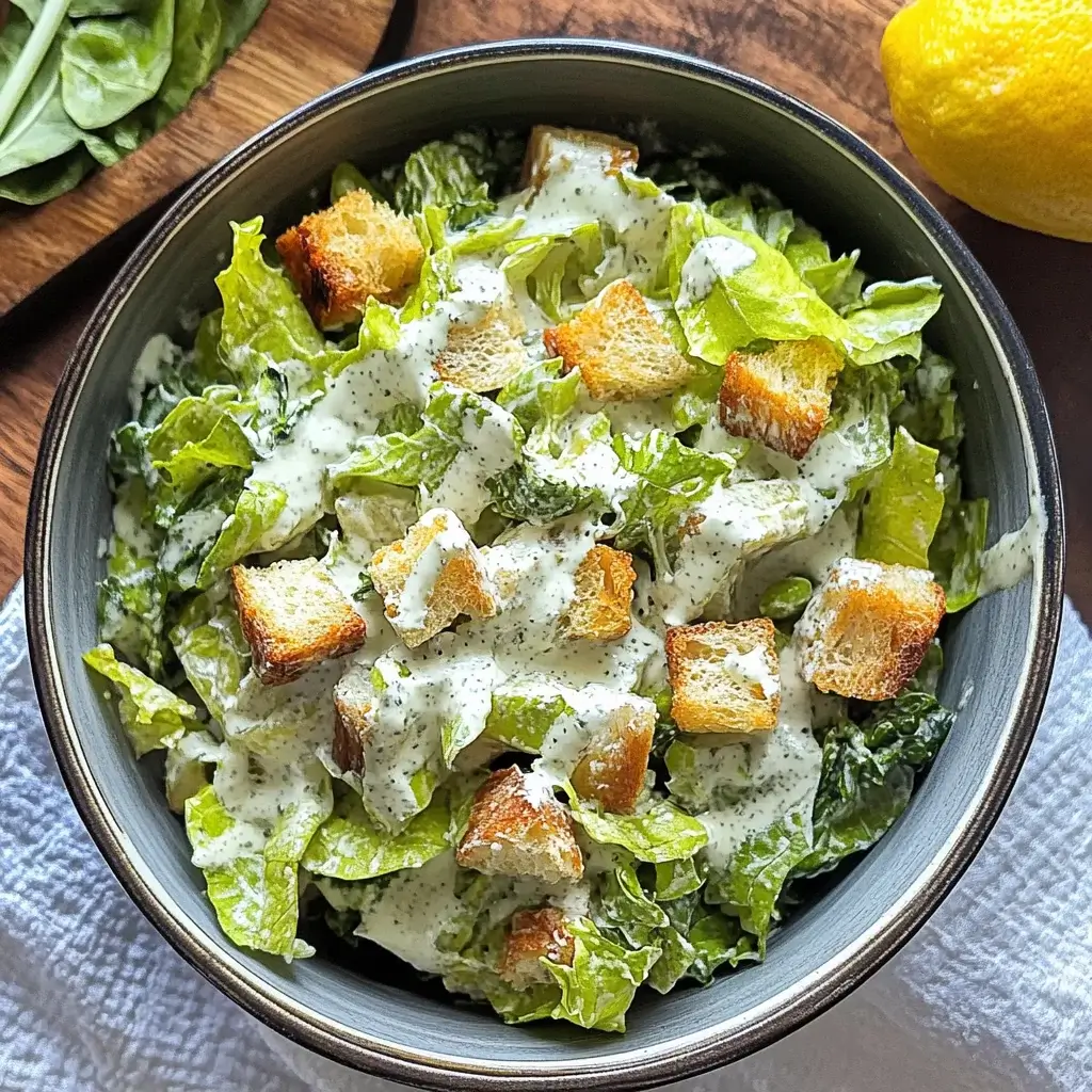 Creamy Vegan Caesar Dressing: Elevate Your Salads Today!