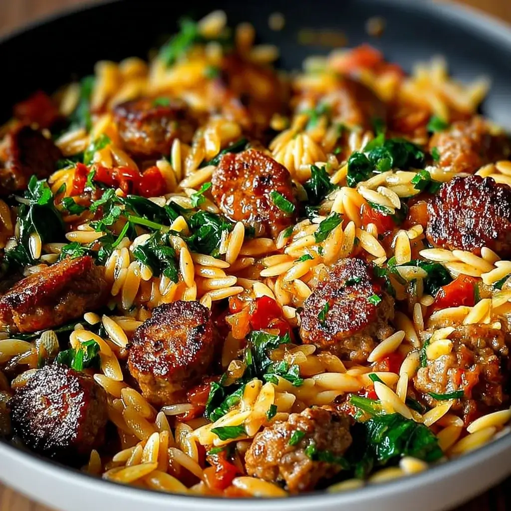 One-Pan Italian Sausage Orzo: Quick, Delicious Recipe!