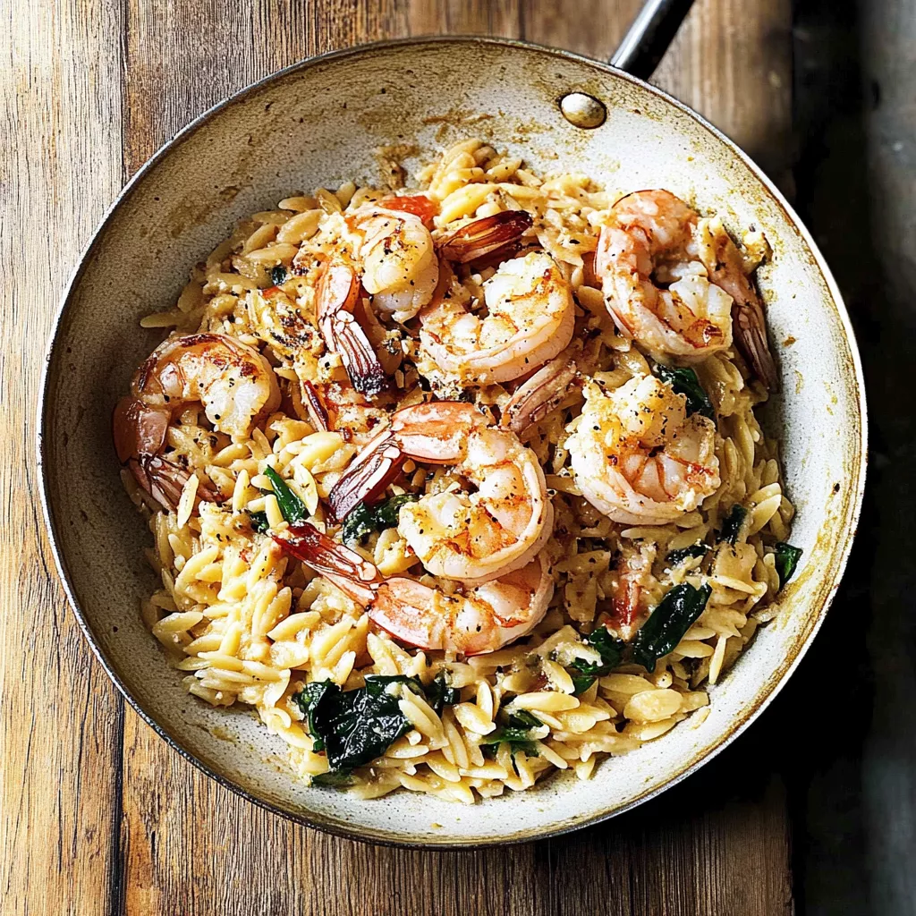 One-Pan Parmesan Orzo with Shrimp: A Delightful Recipe!