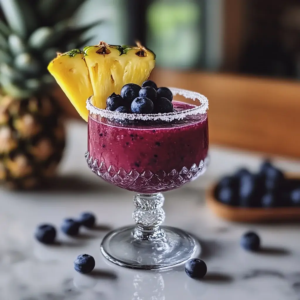 Pineapple Blueberry Margarita: Refresh Your Summer Sips!