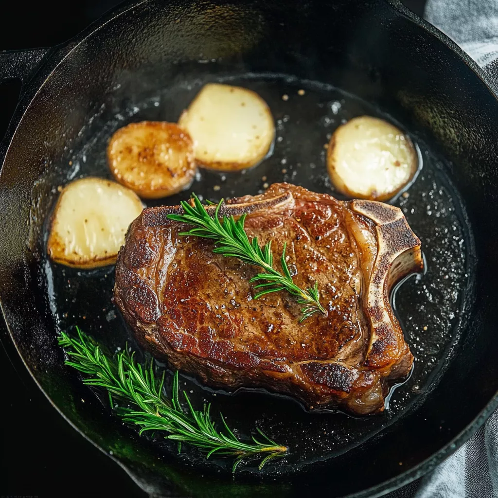 Savory Cast Iron Ribeye Steak: A Grilling Delight!