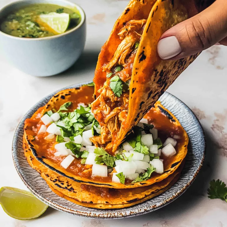 Savory Chicken Birria Tacos: A Flavorful Twist Awaiting You!