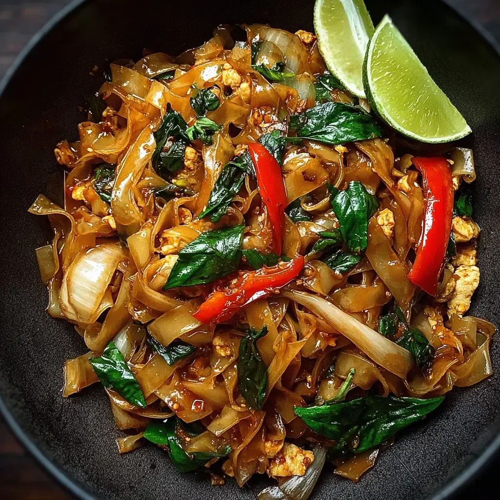 Spicy Thai Drunken Noodles: Discover This Easy Recipe!