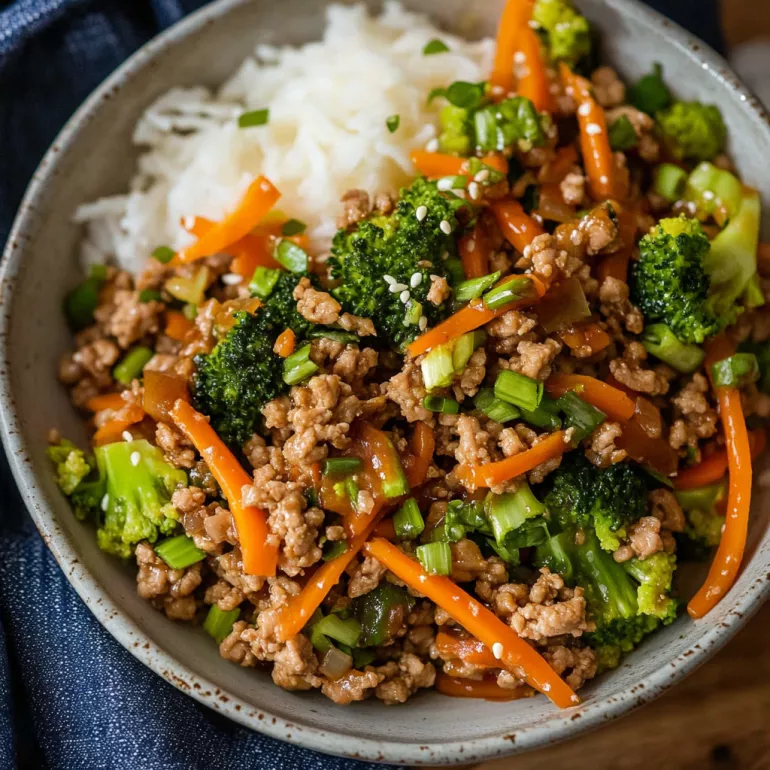 Teriyaki Ground Turkey Stir-Fry: Flavor in Every Bite!