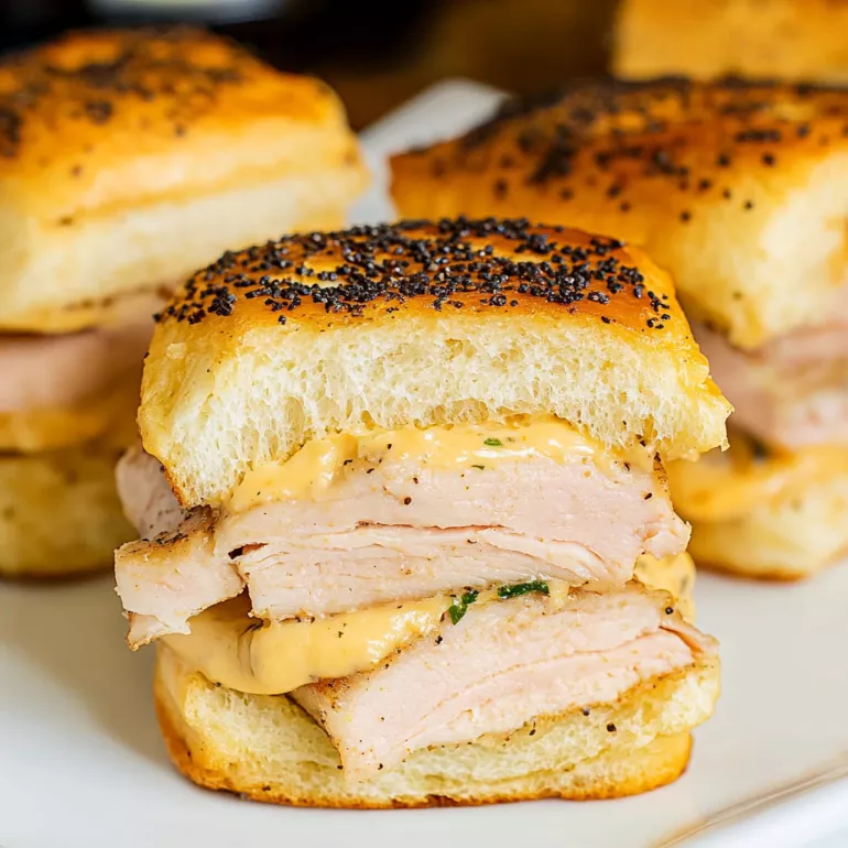 Turkey Sliders with Avocado and Spicy Mayo: A Must-Try!