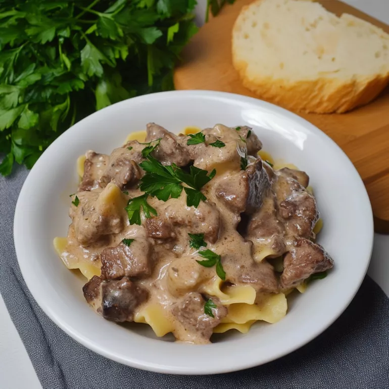 Beef Stroganoff Delight: Savor This Easy Recipe!