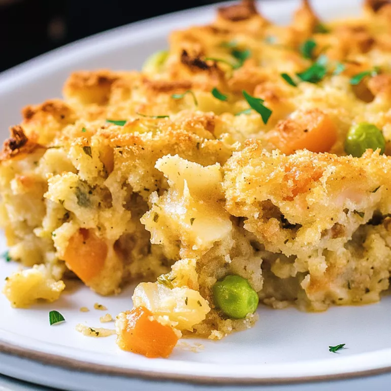 Turkey Stuffing Casserole: A Savory Family Delight!