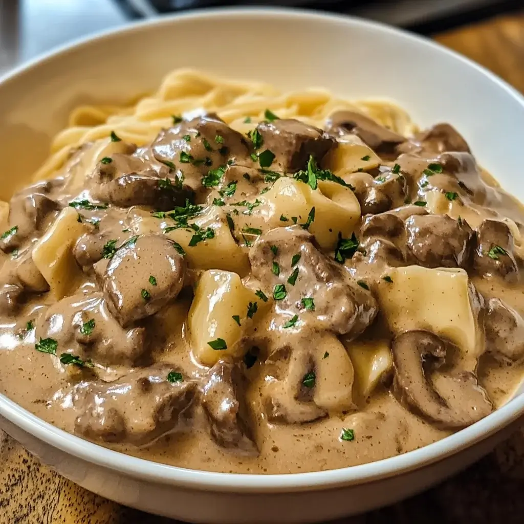 Beef Stroganoff Delight: A Recipe for Comfort Food Bliss