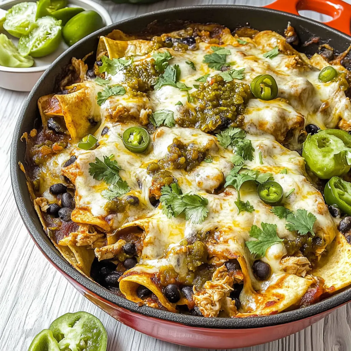 Irresistible Chicken Enchilada Casserole for Cozy Nights