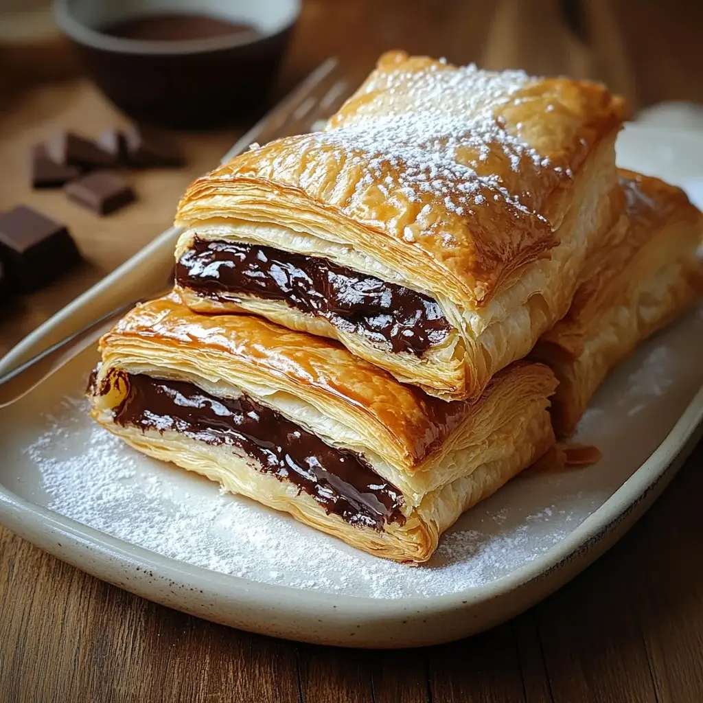 Chocolate Puff Pastry Delight: Indulge in Irresistible Treats!