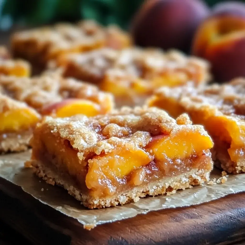 Heavenly Summer Peach Bars: Easy Recipe to Delight You!