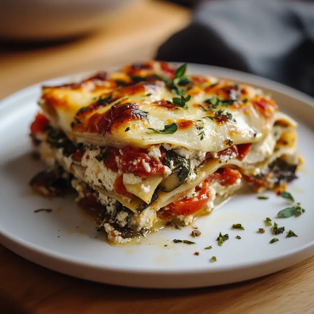 Loaded Veggie White Lasagna: A Creamy, Hearty Delight!