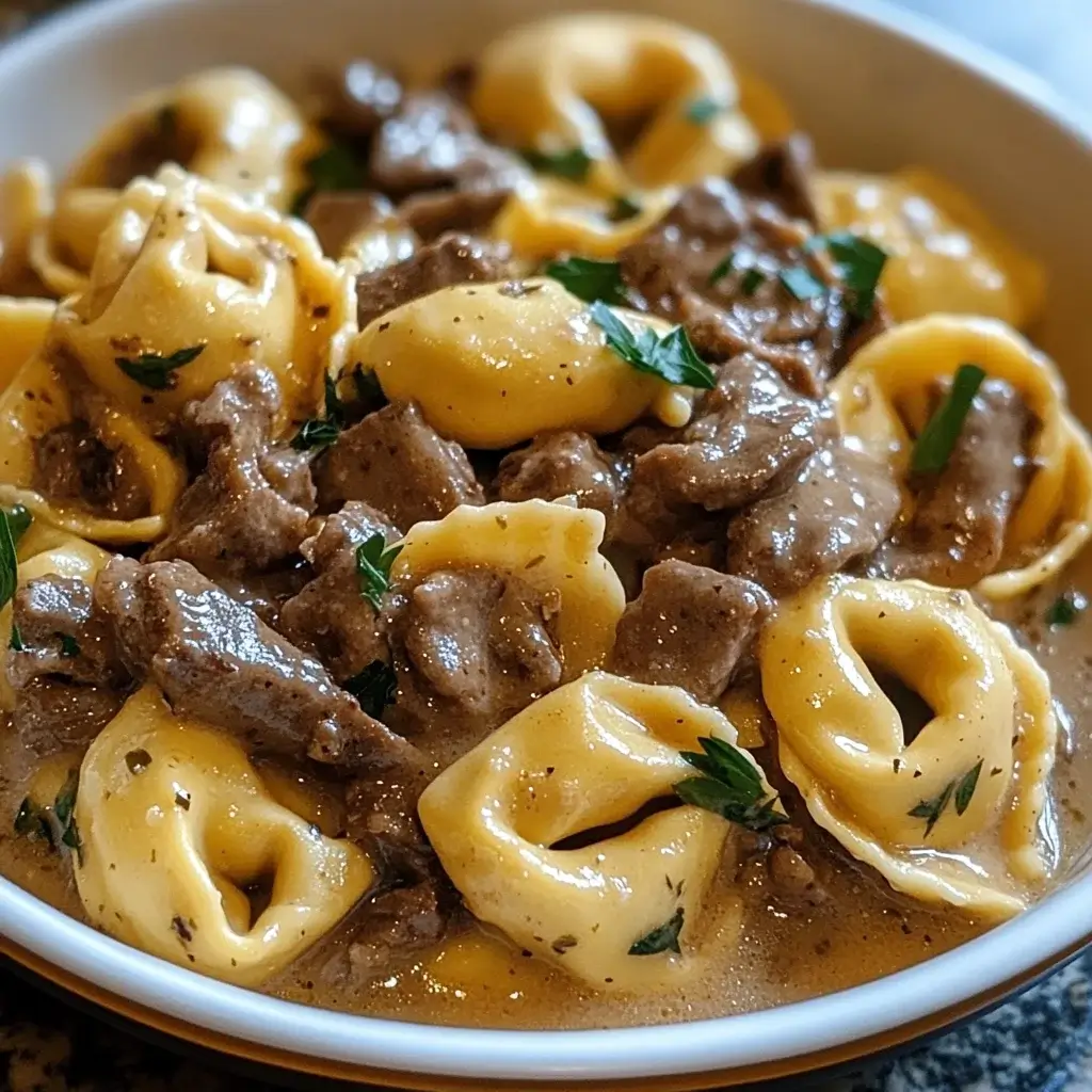 Philly Cheesesteak Tortellini: A Delicious Pasta Recipe!