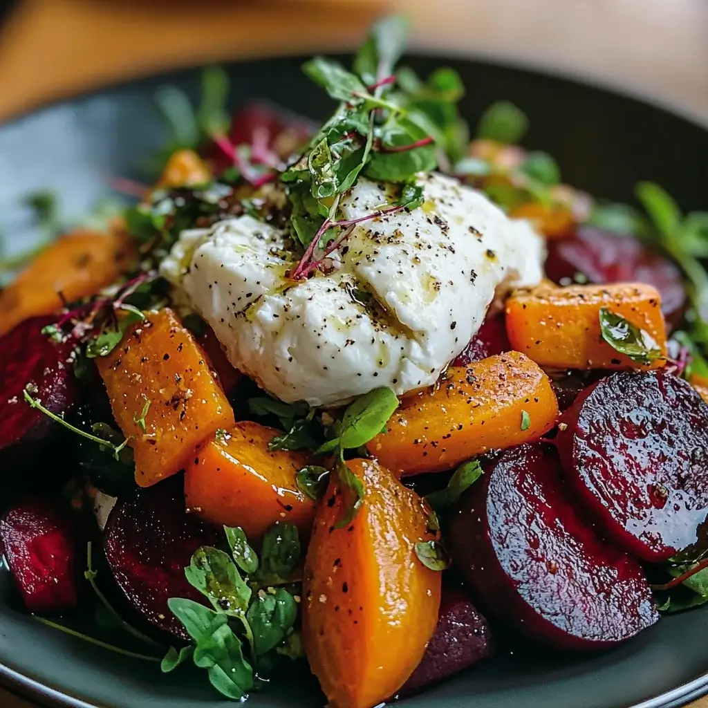 Roasted Beet and Carrot Salad with Burrata Recipe Revealed!