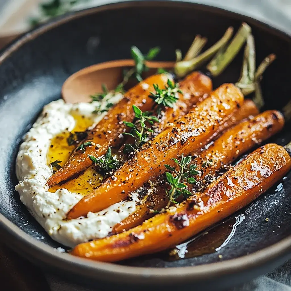 Roasted Carrots with Whipped Ricotta and Spicy Honey Delight Your Taste Buds!