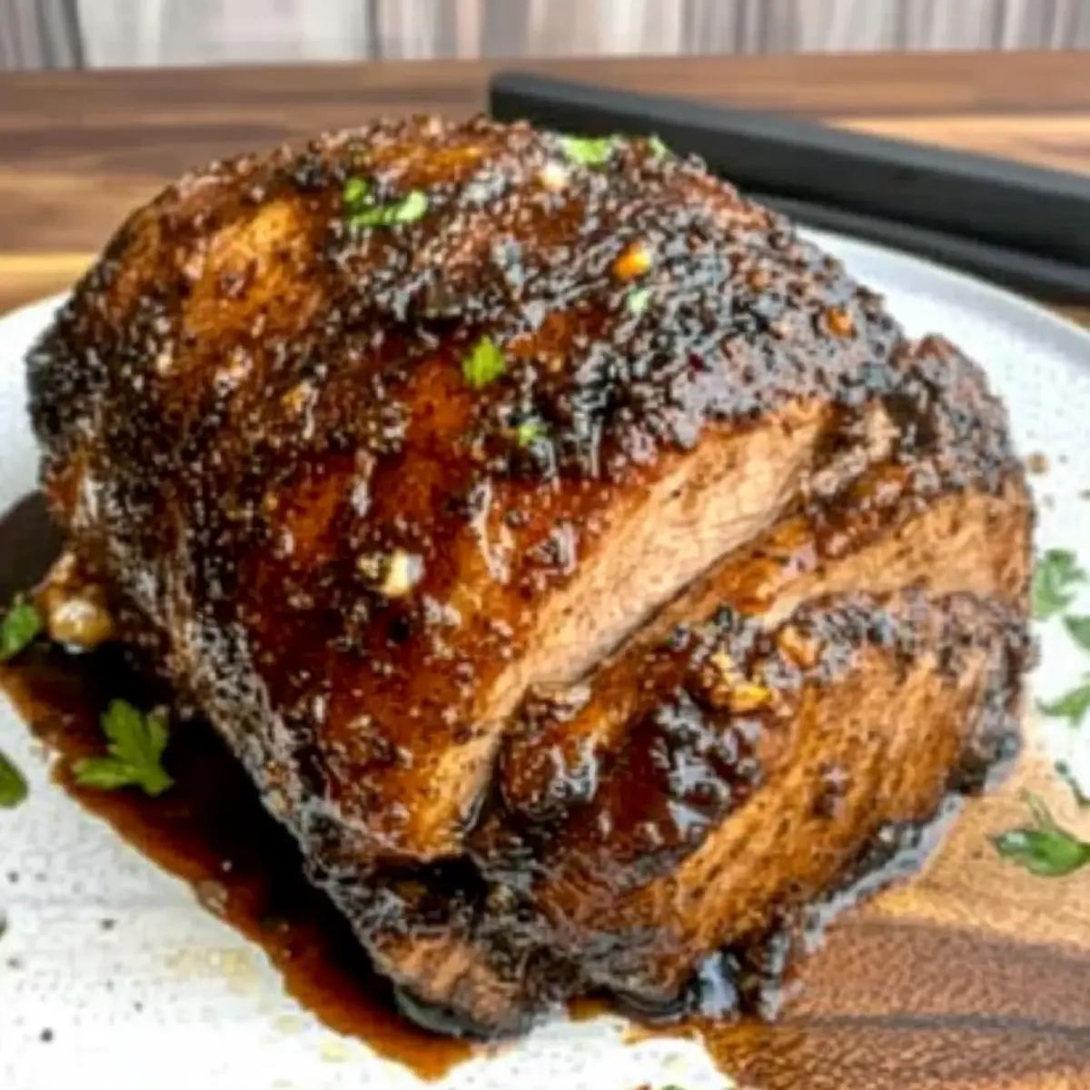 Savory Slow Cooker Balsamic Pork Roast for Easy Family Dinners