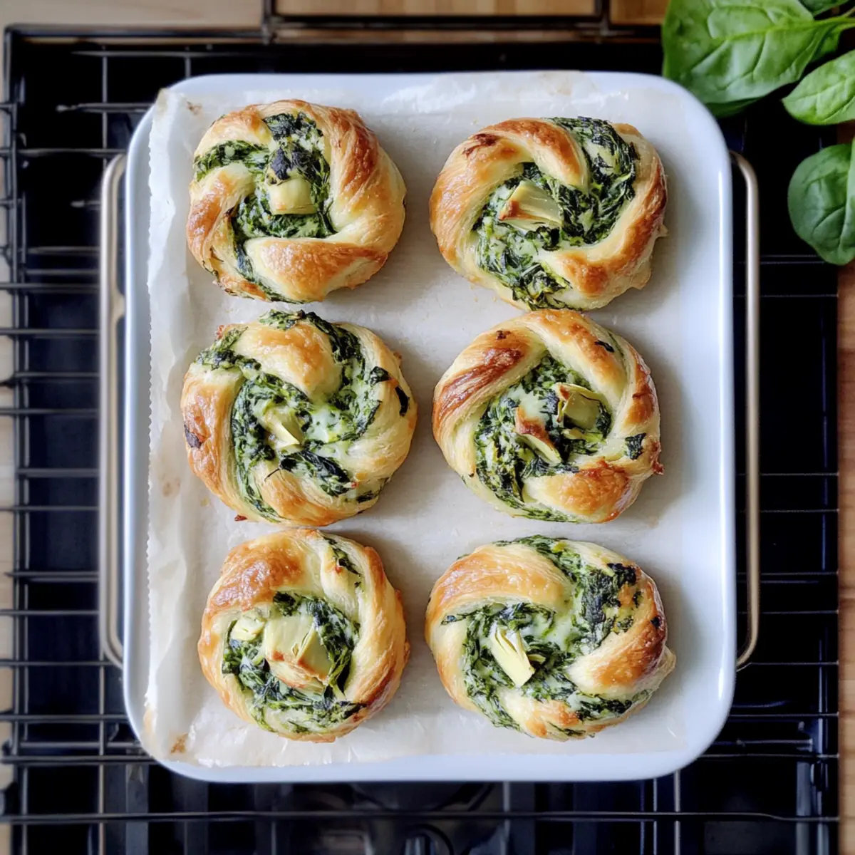 Irresistible Spinach Artichoke Swirls for Your Next Brunch
