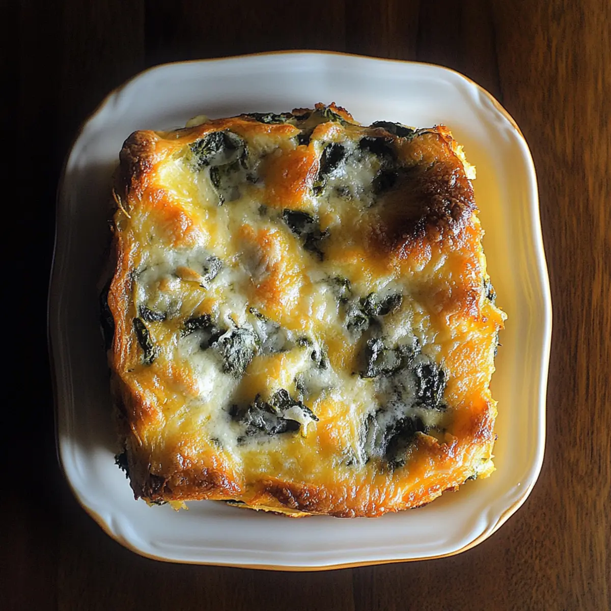 Savory Spinach and Gruyère Breakfast Strata for Brunch Bliss