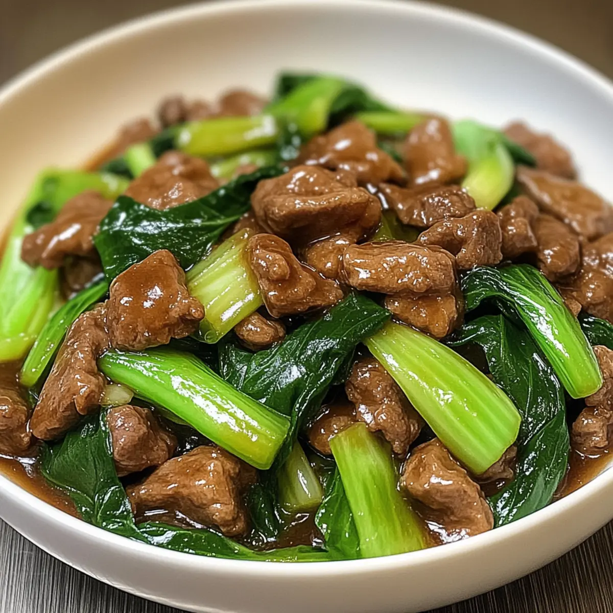 Savory Bok Choy Stir-Fried Beef in 20 Minutes or Less