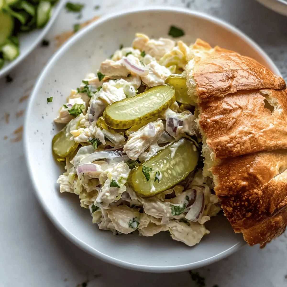 Dill Pickle Chicken Salad: Creamy, Crunchy, and Totally Refreshing