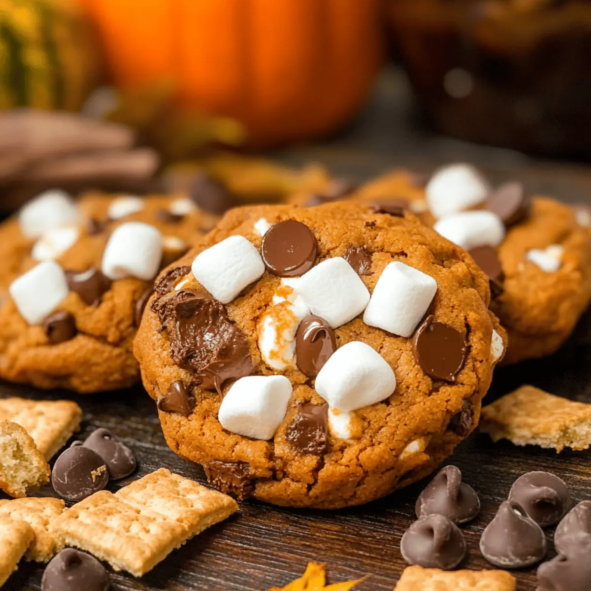 Pumpkin S'mores Cookies That Are Fall's Sweetest Treat