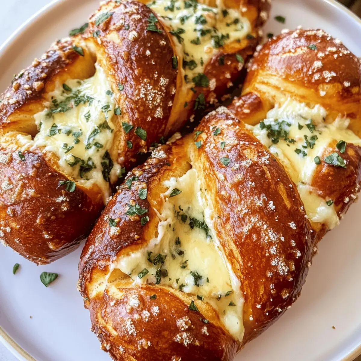 Cheesy Garlic Pretzel Bread: Disneyland Magic in Your Kitchen