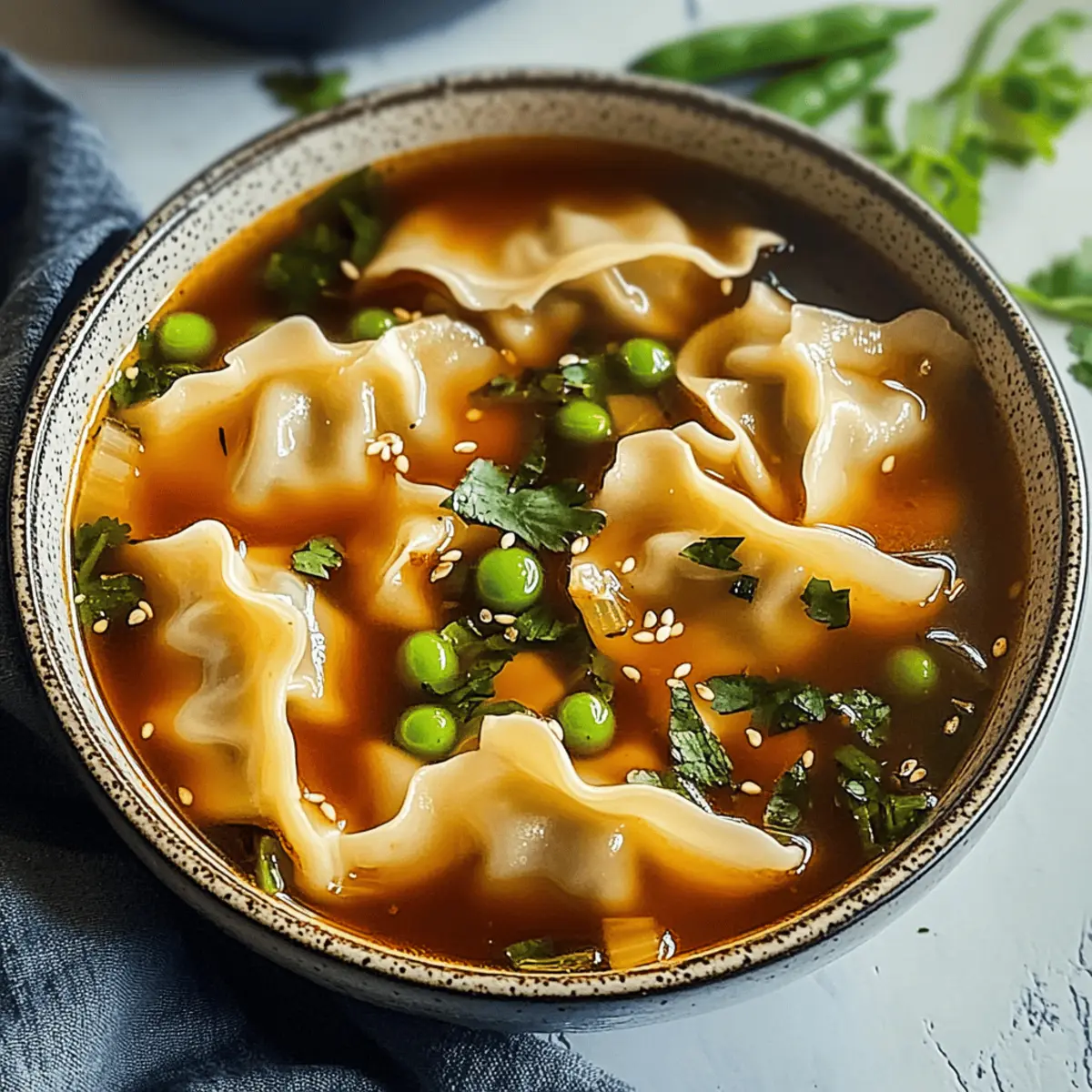 Potsticker Soup