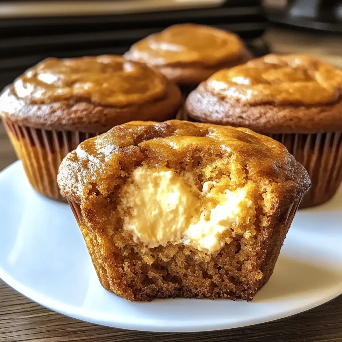 Moist Pumpkin Cheesecake Muffins You’ll Love This Fall