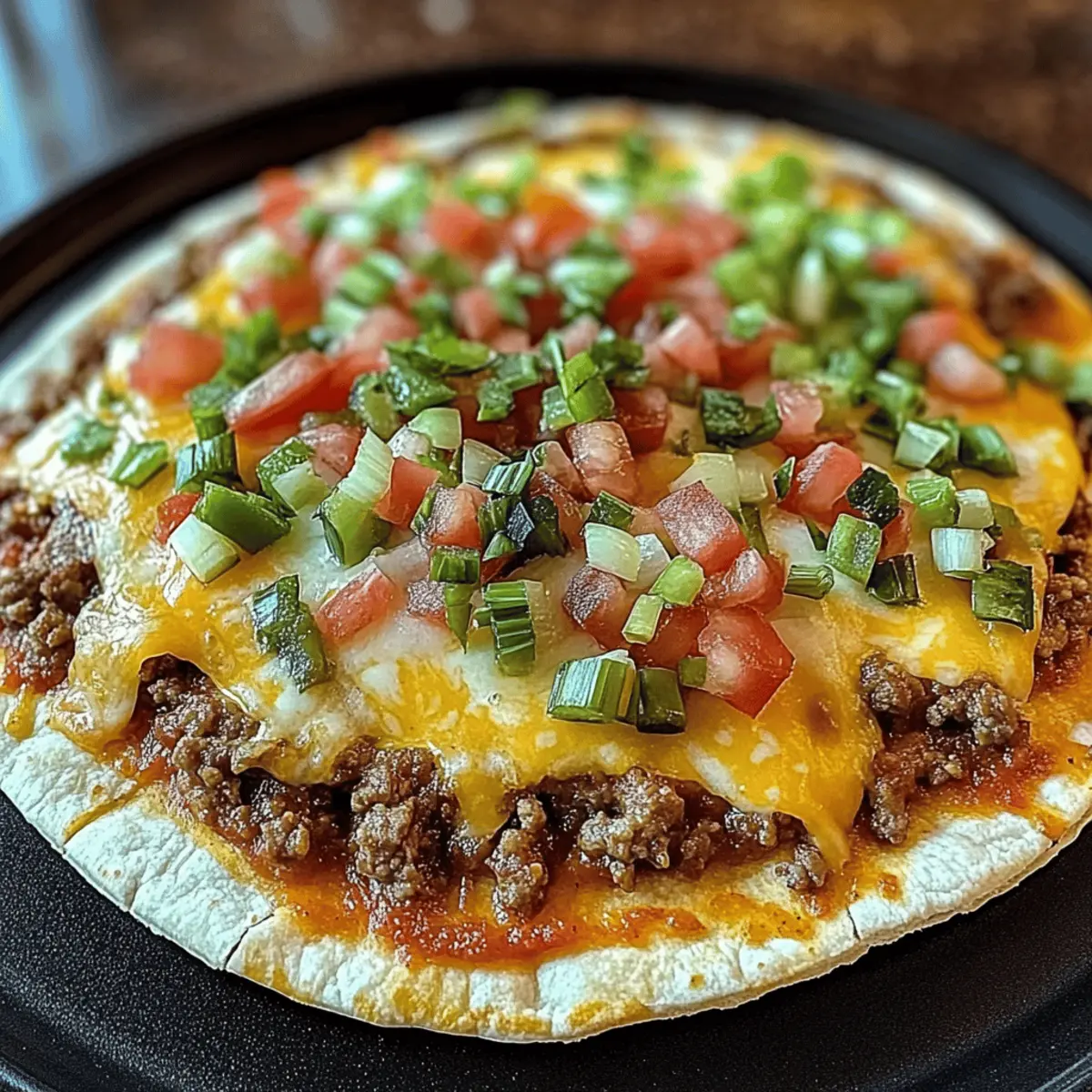Homemade Mexican Pizza Recipe – A Delicious Twist You’ll Love