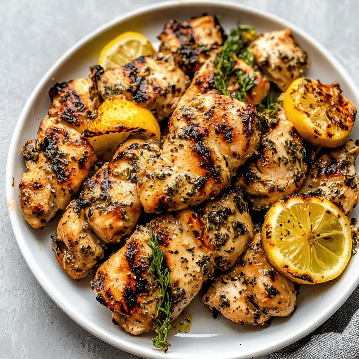 Tuscan Marinade with Lemon, Garlic & Rosemary for Grilling Bliss