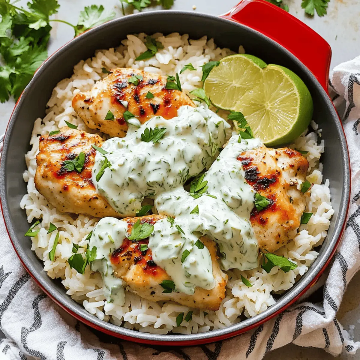 Delicious Dump-and-Bake Chicken Tzatziki with Rice Bliss