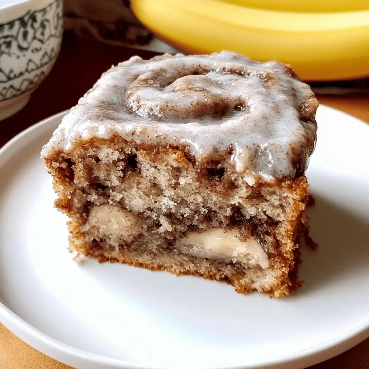 Brown Butter Banana Cinnamon Roll Cake to Wow Your Taste Buds