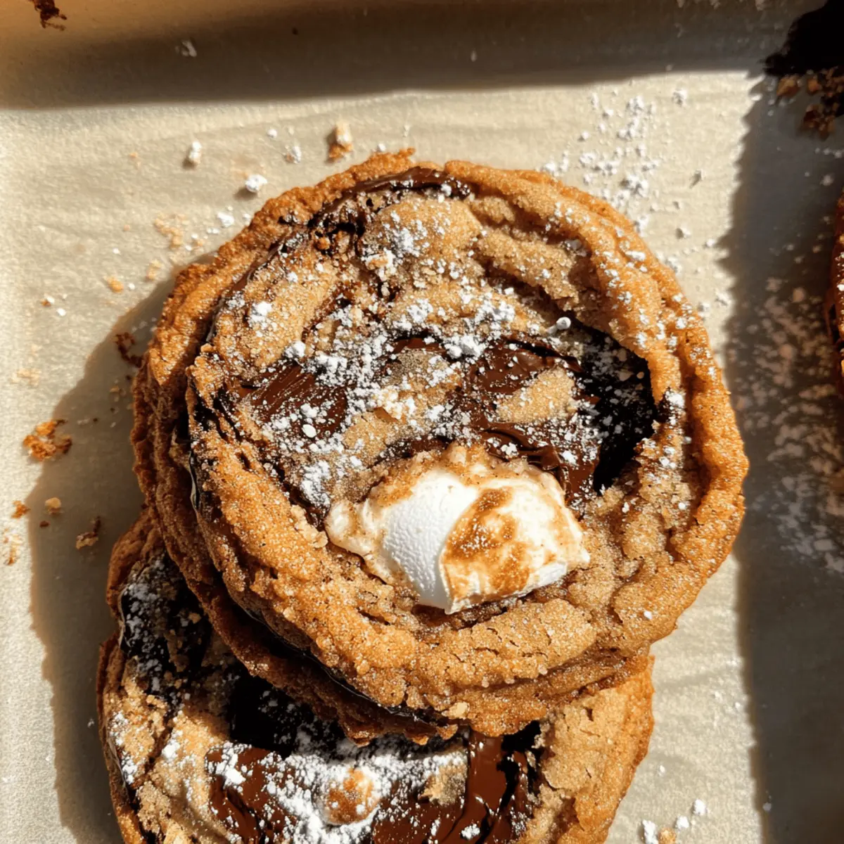 Whisky Brown Butter S’mores Cookies You'll Crave Every Time