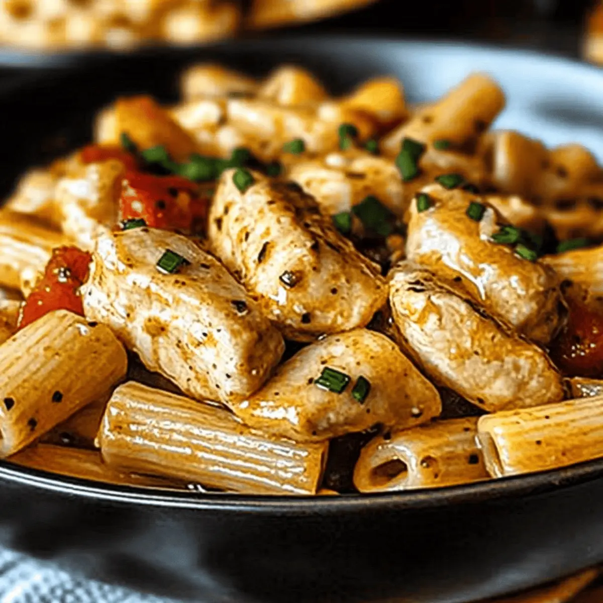 Honey Pepper Chicken Panini Pasta