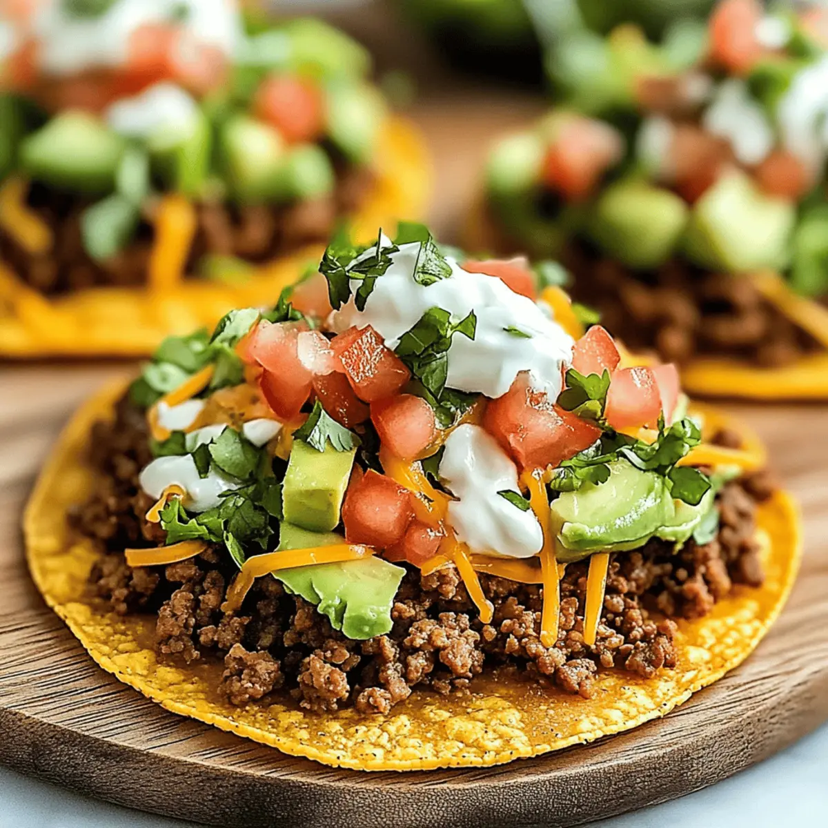 Ground Beef Tostadas: Easy, Crispy Comfort for Any Night