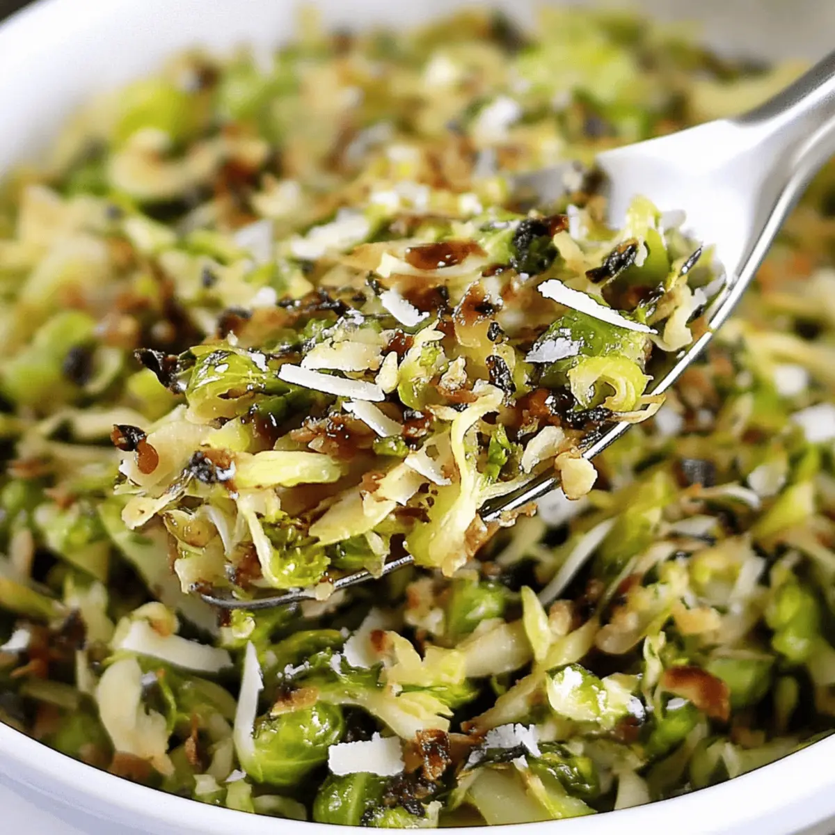 Keto Shredded Brussels Sprouts