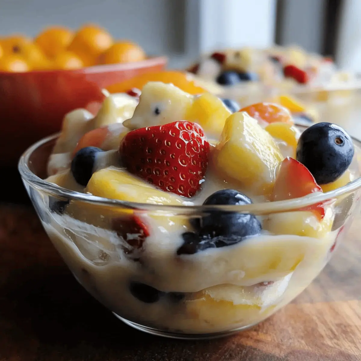 Fruit Salad With Condensed Milk