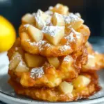 Air Fryer Apple Fritters Recipe
