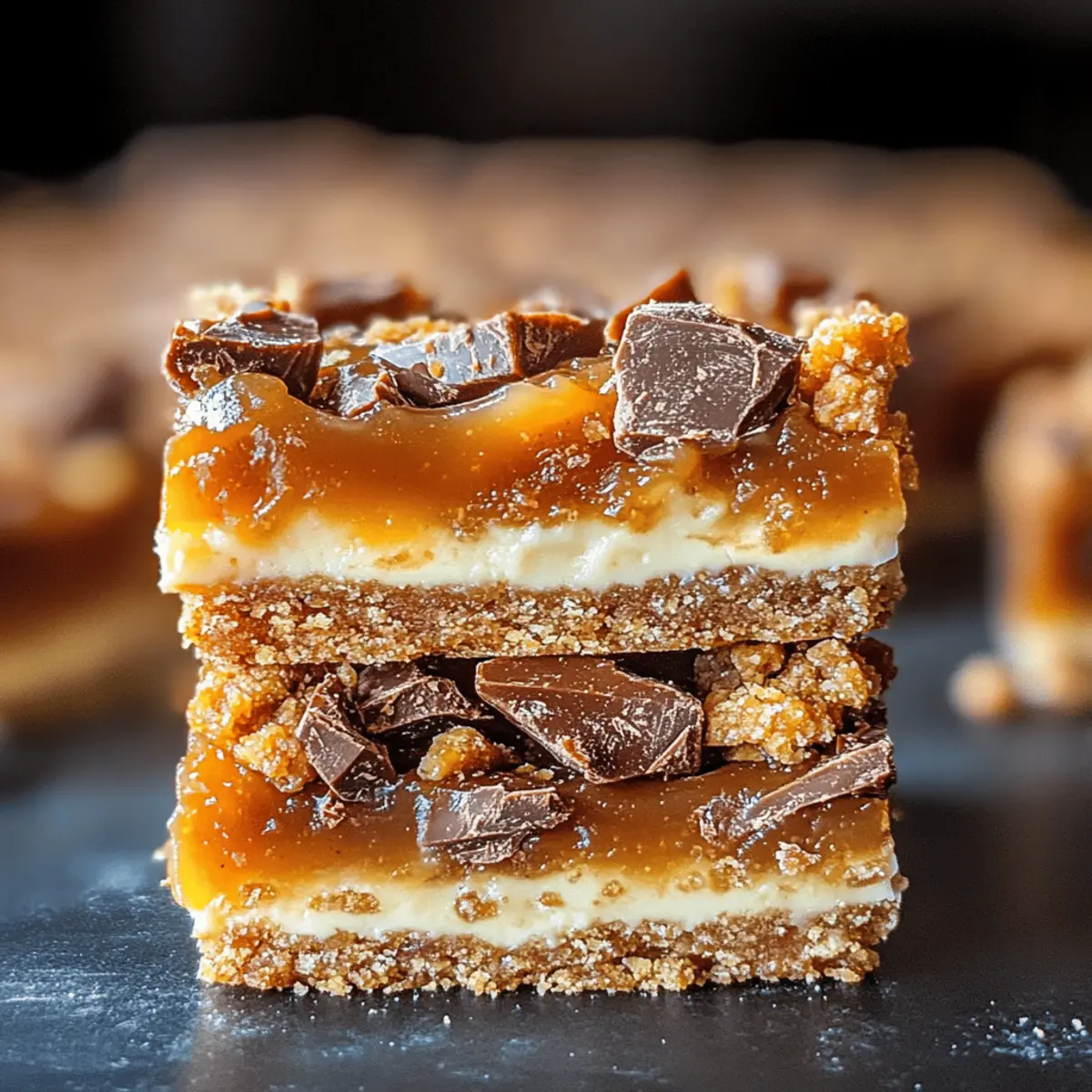 Mouthwatering Butterfinger Caramel Bars You Can't Resist