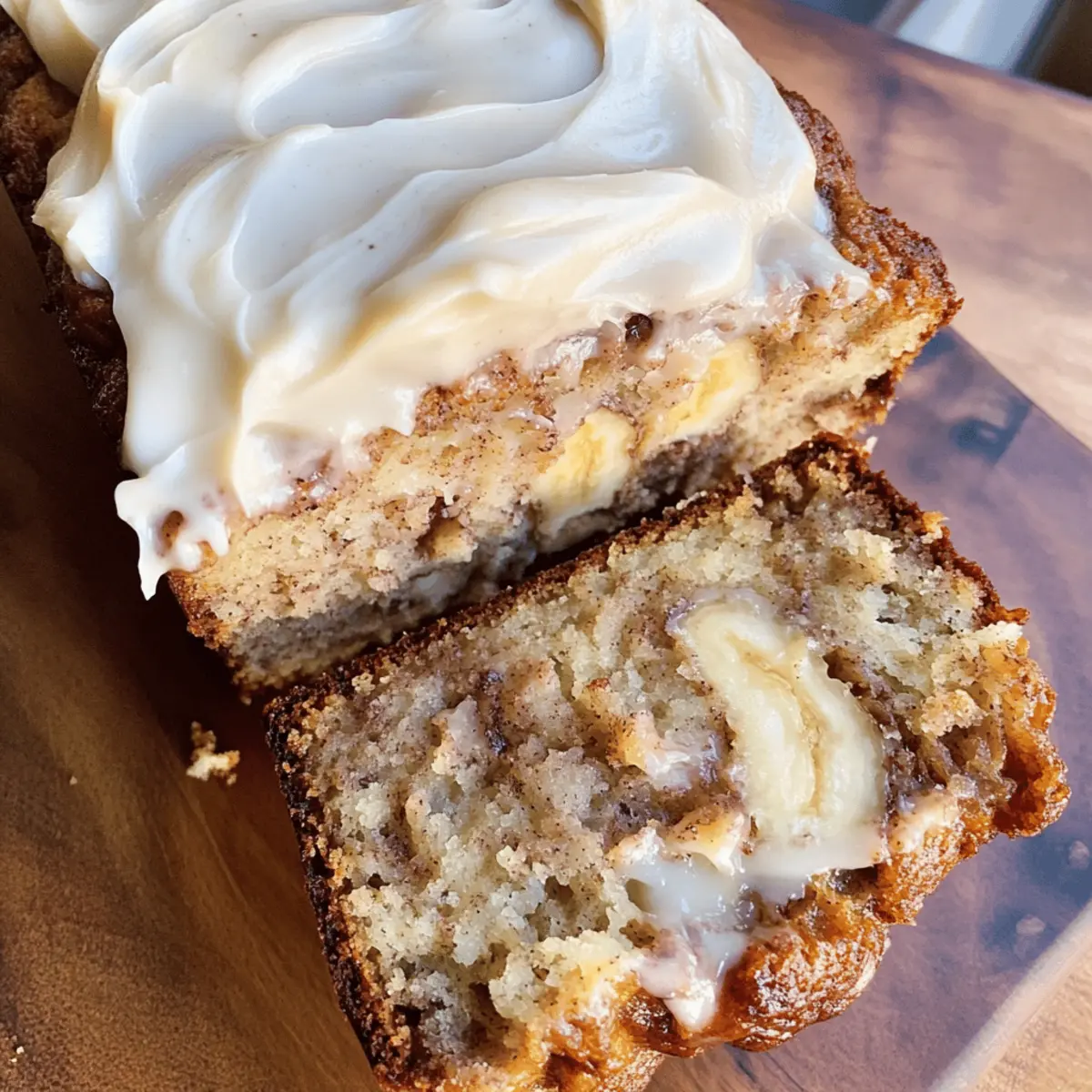 Cinnamon Roll Banana Bread: Sweet, Moist Bliss Awaits