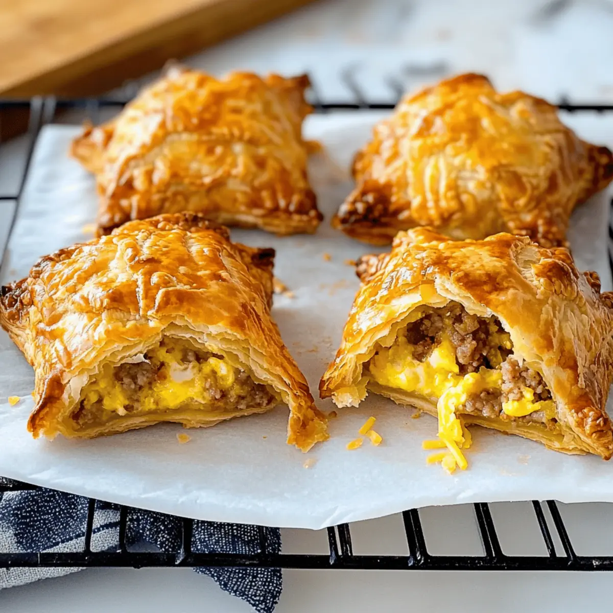 Puff Pastry Breakfast Hand Pies for Cozy Mornings