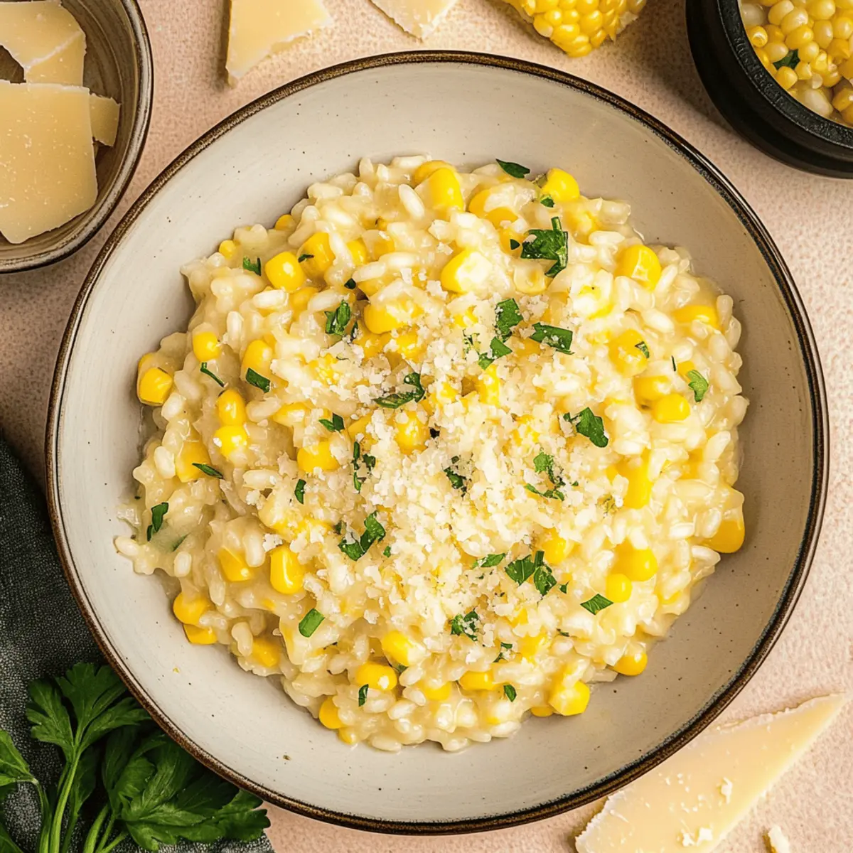 Creamy Sweet Corn Risotto That'll Wow Your Weeknight Dinner