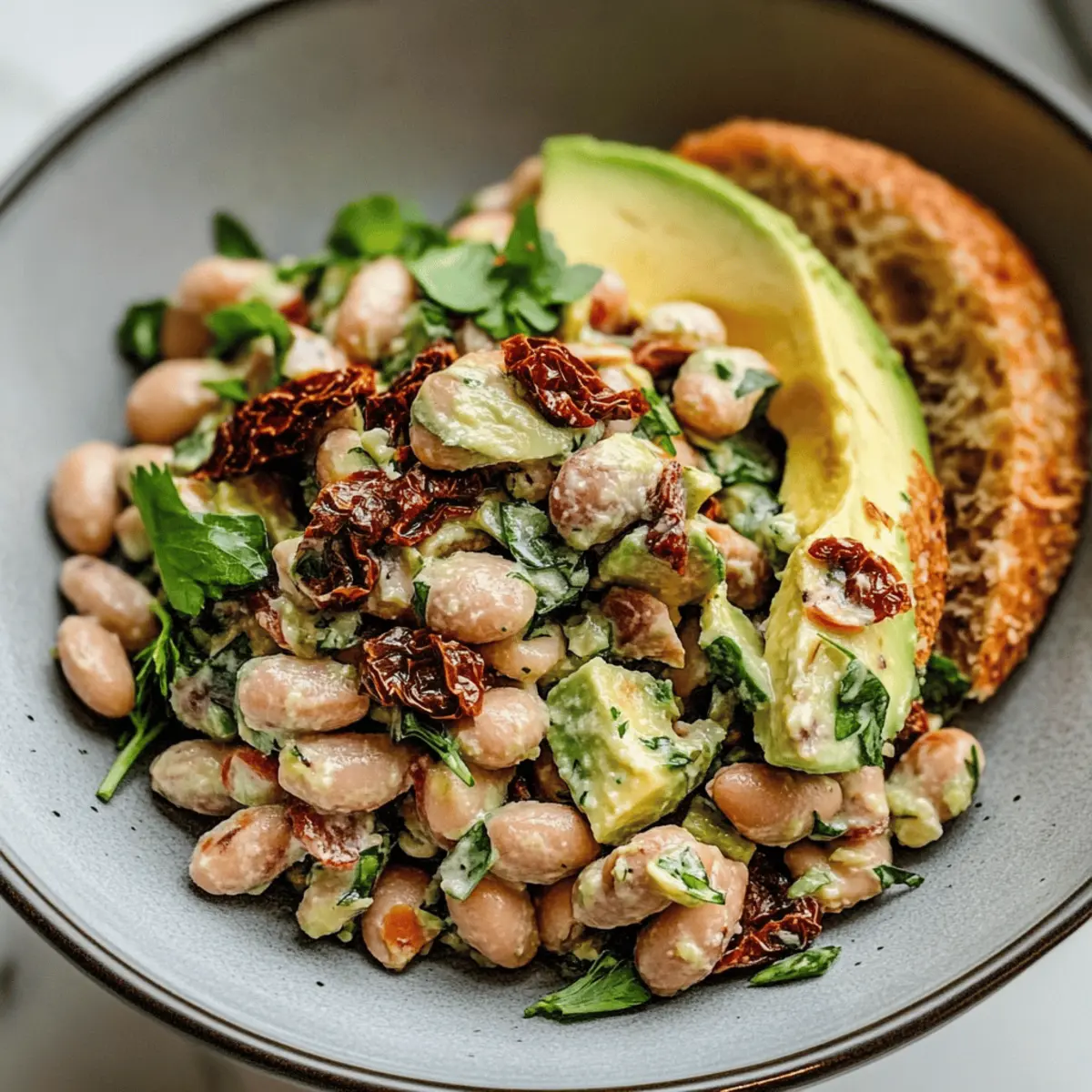 Delicious Marinated Sun-Dried Tomato Bean Salad for Easy Meals