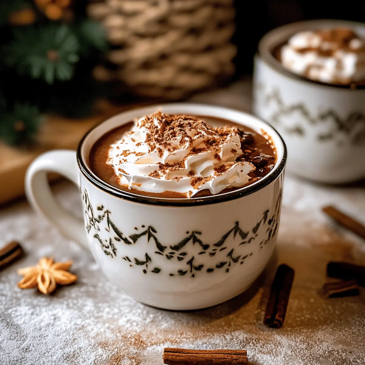 Creamy Buttered Rum Hot Chocolate for Cozy Nights