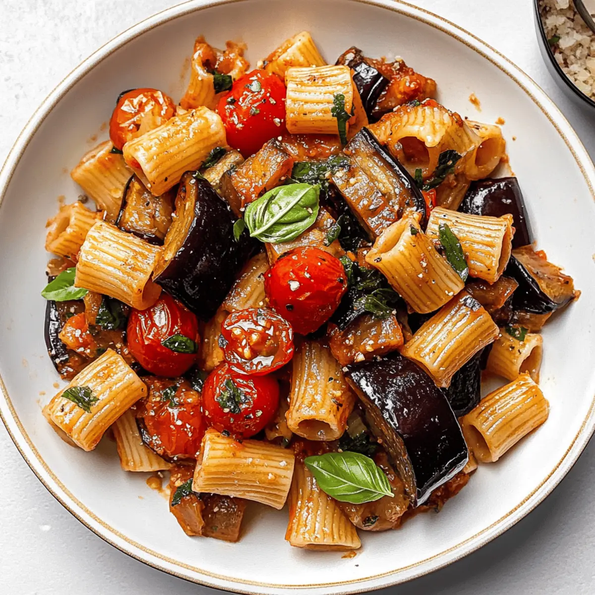 Roasted Eggplant Pasta: A Flavorful Summer Delight