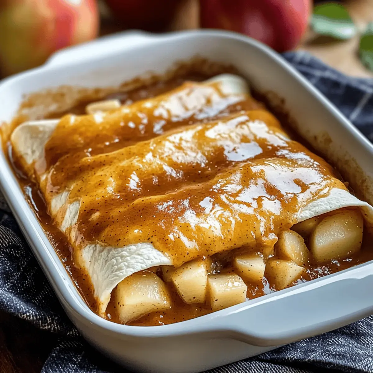 Irresistible Apple Enchiladas for a Sweet Twist on Dessert