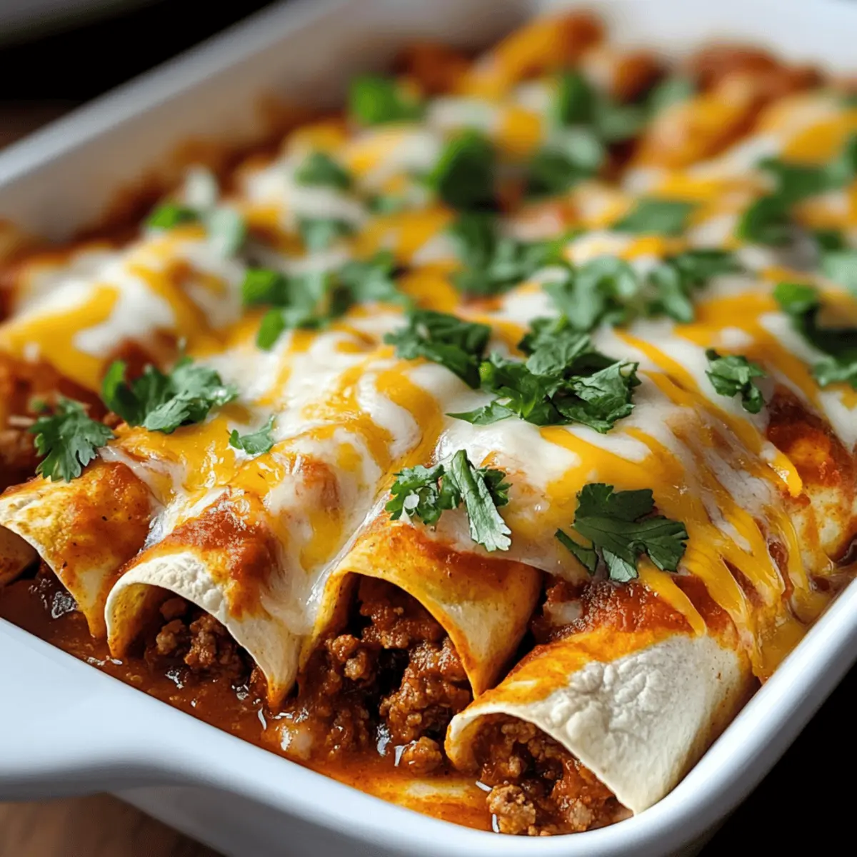 Savory Ground Beef Enchiladas for Ultimate Comfort Food Nights