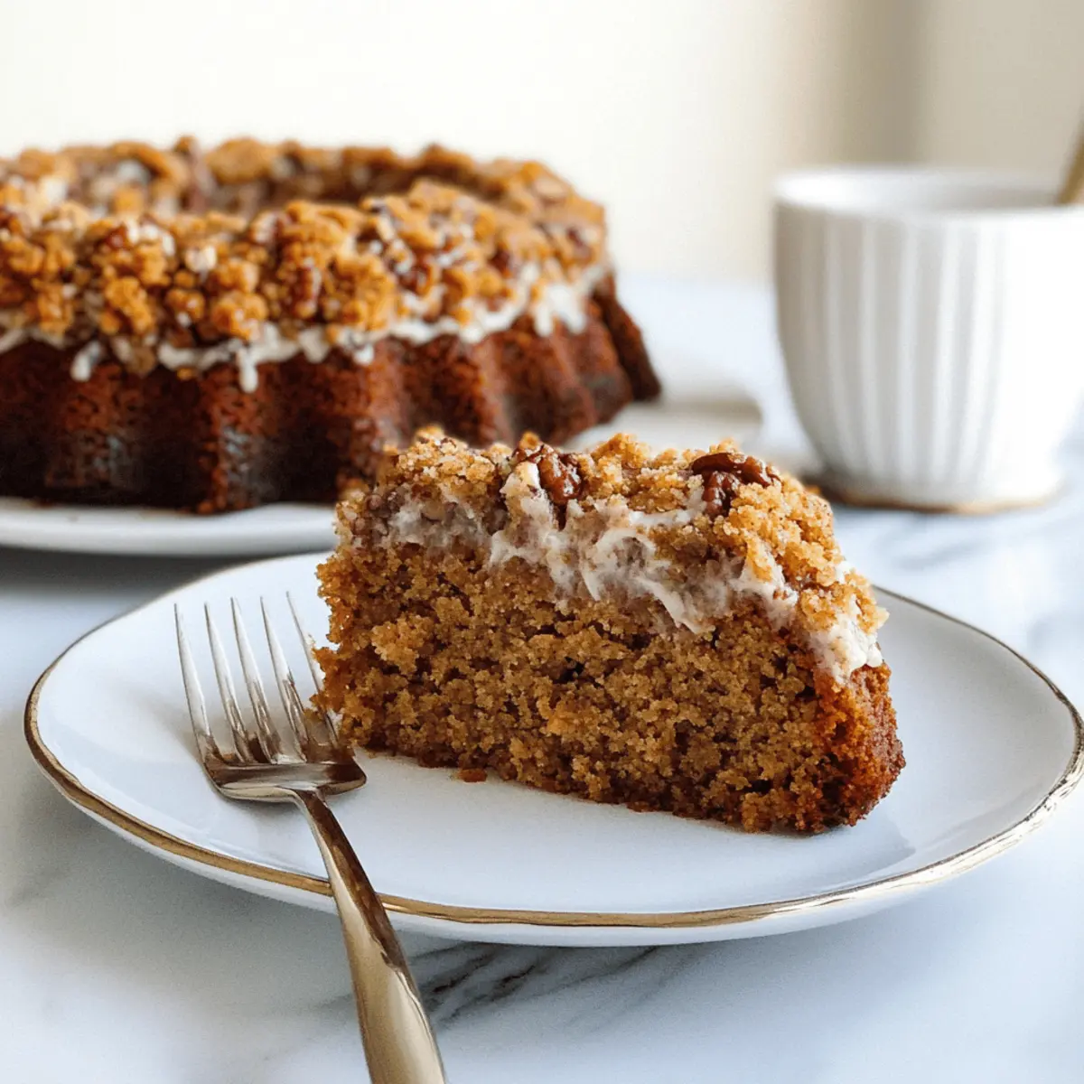 Pumpkin Crumb Cake