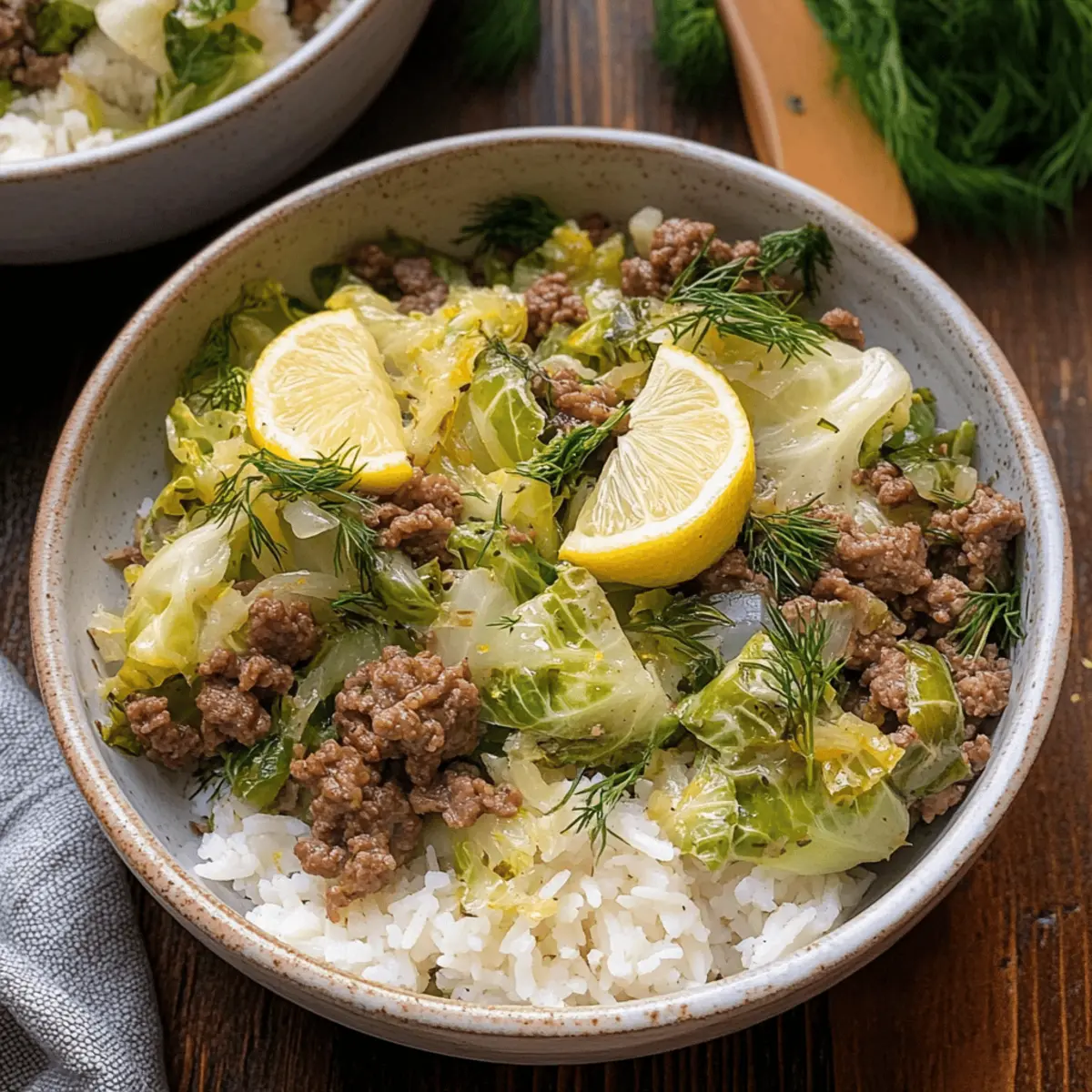 Savory Greek Cabbage Roll Bowls Ready in Just 30 Minutes