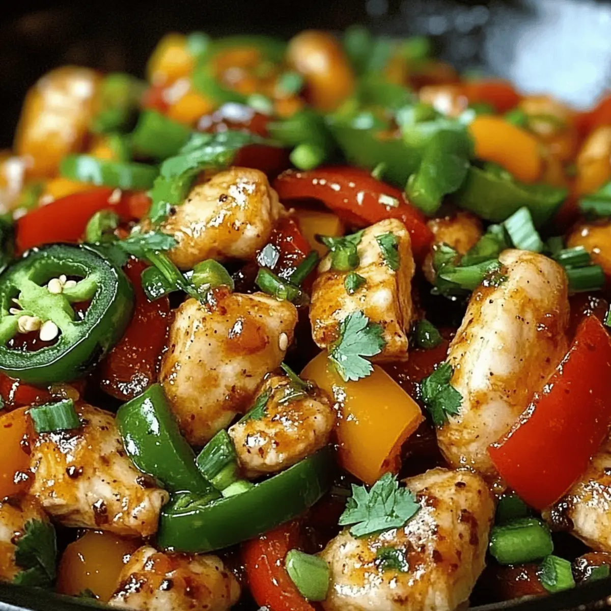Spicy Jalapeño Chicken Stir-Fry: A Fiery Flavor Fiesta